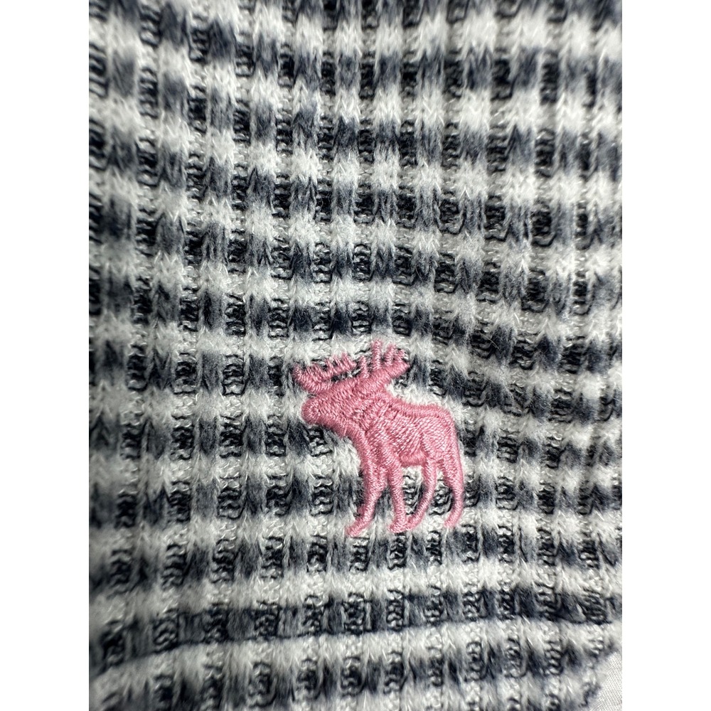 ABERCROMBIE KIDS Gray Striped Long Sleeve Shirt size 9/10‎ - Picture 7 of 11